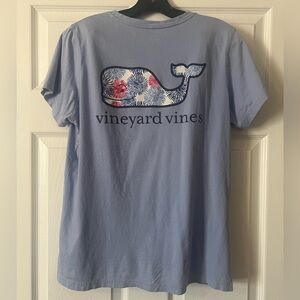 Vineyard Vines Light Blue Cotton Tee